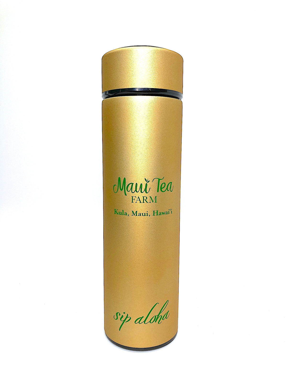 Maui Tea Farm Tea Thermos with Infuser (18oz) - PONOinfusions